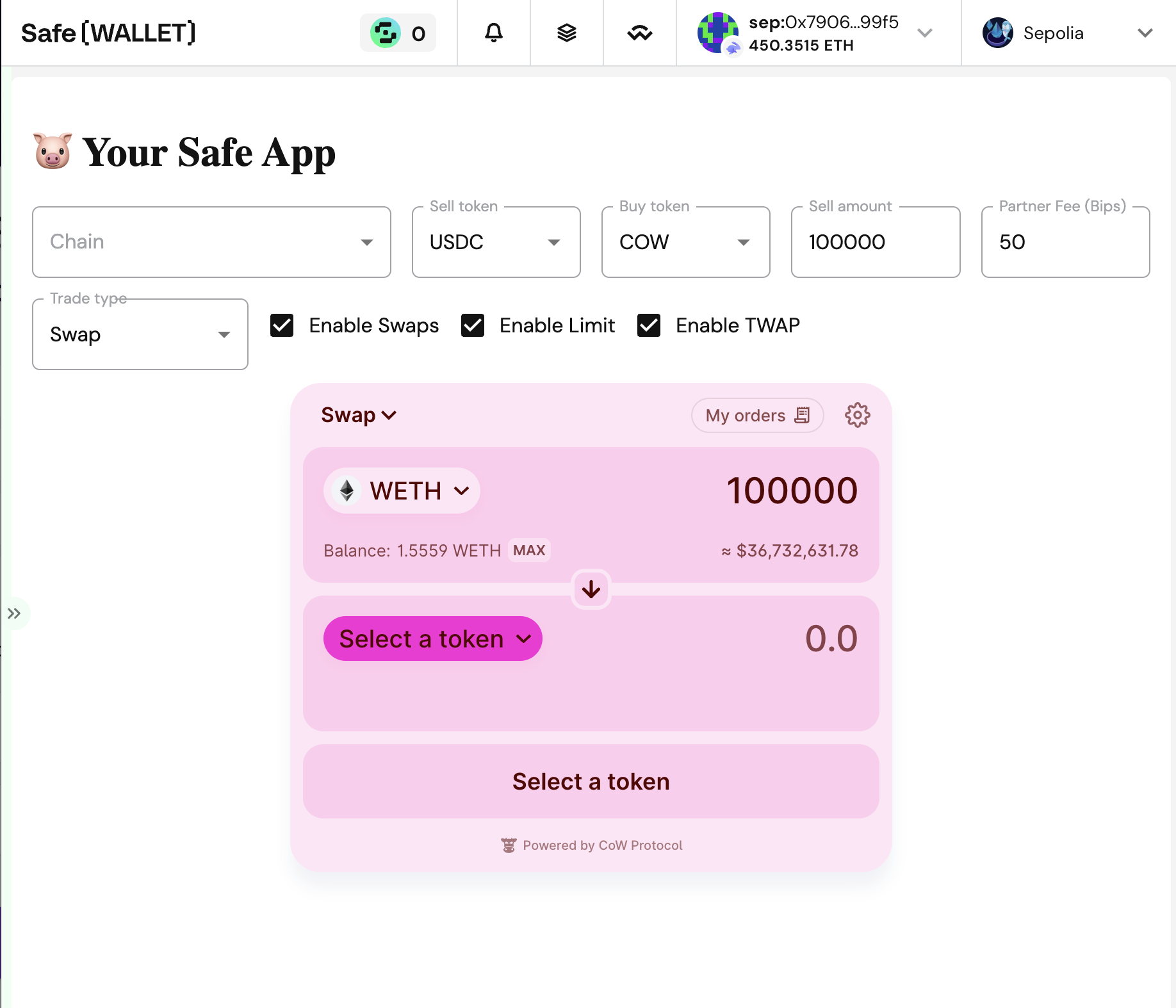 Safe custom dapps 4